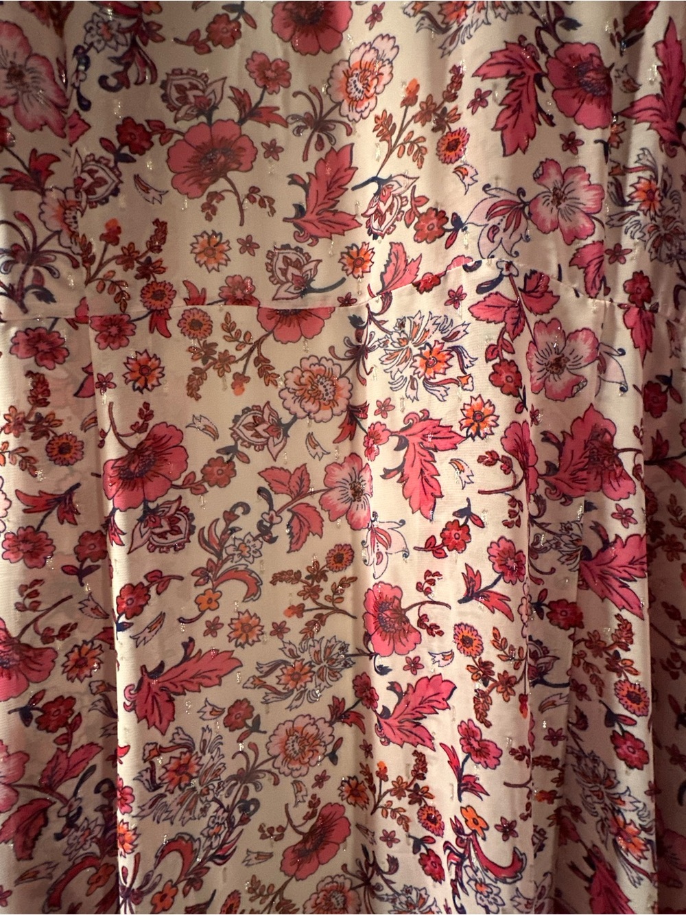 torrid EUC Pink Floral Chiffon Open Kimono - Picture 12 of 16